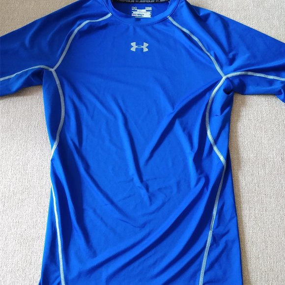 Under Armour Other - Blue Under Armour HeatGear Compression shirt